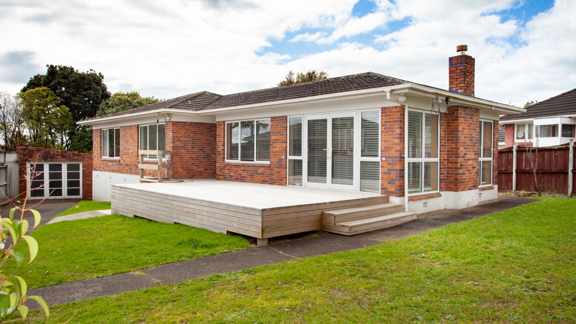 SOLD Pakuranga Road  – Reclad with your choice …  Lovely home to move on and live in